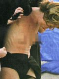 Kate Moss Nude Beach