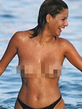 Rhona Mitra Nude Beach